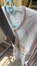 十月结晶婴儿半背衣新生儿衣服宝宝纯棉网眼短袖上衣夏季薄款A类0-3月 实拍图