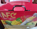 农夫山泉100%纯果汁NFC芒果混合汁300ml*10瓶 整箱饮料礼盒 实拍图