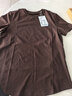 骆驼（CAMEL）【正肩t神】短袖女士t恤夏季新款休闲运动服纯色冰丝凉感透气上衣 实拍图