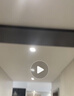 雷士（NVC）led防眩筒灯窄边深杯嵌入式天花灯家用客厅全铝护眼开孔7.5吊顶灯 筒灯-白杯-10W【中性光】开孔7.5-8cm 实拍图