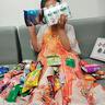三只松鼠零食大礼包端午节礼物整箱送女友生日礼物140包卤味解馋零食2430g 实拍图