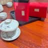 宣彩茶叶罐茶叶盒空盒绿茶龙井碧螺春金骏眉正山小种储存罐茶叶包装盒 铁罐88*67尚品好礼红色 3只 2.7L 实拍图