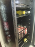 荣事达（Royalstar）冰吧冷藏柜 欧式恒温红酒柜酒店家用客厅冰箱迷你小型单门办公室保鲜展示留样茶叶饮料柜 一级能效118L【冷藏+微冷冻+蓝光灯+酒架】 实拍图