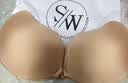 秘密世界（SecretWorld）胸贴女拍婚纱写真专用隐形防凸点乳贴上托夏季芒果杯加厚聚拢文胸 实拍图
