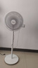 美的（Midea）【品质推荐】七叶轻音柔风电风扇/家用省电落地扇/台式电扇/广角摇头节能宿舍小型风扇 SAE35CA 实拍图