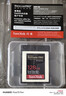 闪迪（SanDisk）128GB CFexpress Type B存储卡 微单高速影像 内存卡 读速1700MB/s 写速1200MB/s 兼容部分XQD相机 实拍图