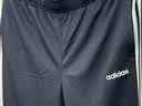 阿迪达斯（adidas）长裤男女春季宽松透气直筒裤跑步运动防风休闲裤  黑白 XL 实拍图