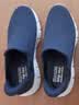 斯凯奇（Skechers）闪穿健步鞋男鞋秋季轻便休闲鞋一脚蹬软底运动鞋118306 实拍图