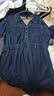森马连衣裙女夏季收腰翻领工装风显瘦短裙103325114009 实拍图