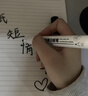 得力(deli) 白板笔套装 可擦易擦书写顺滑 办公文具会议教学 7黑2蓝1红混色 10支/盒 33176 实拍图