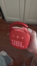 JBL CLIP4 无线音乐盒四代 蓝牙便携音箱低音炮 户外音箱 迷你音响 IP67防尘防水 一体式 庆典红 实拍图