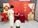 德双曼订婚背景板布置全套2026新款KT板订婚宴布置迎宾牌装饰套餐用品 【次日达】喜事连连丨送金丝绒桌布丨送名字日期贴 实拍图
