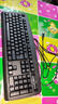双飞燕（A4TECH）KB-8U 104键有线键盘 薄膜键盘台式电脑键盘办公键盘办公打字手感好大回车键 USB接口 黑色 有线 实拍图