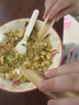 COOKSS勺子宝宝学吃饭PPSU训练叉勺短柄弯头辅食勺儿童餐具套装 实拍图