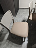 全友家居 餐椅现代简约风餐厅椅欧式家用吃饭椅子实木框架软包座椅 实拍图