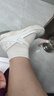 【舒适贴肤】袜子女美拉德风百搭经典纯色中筒长筒袜堆堆袜 随机 1双 实拍图
