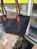珑骧2026春夏新款饺子女包2605中号正品龙骧托特包 2605089001黑色中号长柄 实拍图