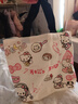 HelloKitty帆布包大容量通勤包包手提包时尚背包可爱百搭单肩包 粉色KT【带飘带】 实拍图