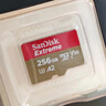 闪迪（SanDisk）256GB TF(MicroSD)内存卡4K极速金卡 A2 V30 U3 兼容大疆Pocket 4/Action 6运动相机 无人机存储卡 实拍图