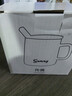 传旗陶瓷马克杯带勺盖咖啡杯牛奶杯早餐杯办公杯男女茶杯描金白400ml 实拍图