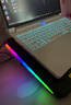联想（Lenovo）生态品牌异能者笔记本压风式大风力可调速笔记本游戏本散热器电脑支架散热支架 实拍图