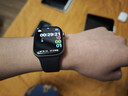 Apple/苹果 Watch S11 智能手表GPS+蜂窝款46毫米深空灰色铝金属表壳黑色运动型表带M/L MFDE4CH/B 实拍图