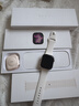 Apple/苹果 Watch S11 智能手表GPS款46毫米玫瑰金色铝金属表壳淡桃粉色运动型表带M/L MEVU4CH/B 实拍图