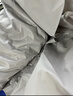 雨航（YUHANG）电动车雨衣电动车专用电瓶车雨披带镜套浅灰色4XL 实拍图