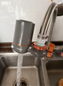 美的（Midea）净水器水龙头过滤器家用自来水滤水器直饮前置过滤器厨房卫生间通用除水垢除余氯双出水可清洗滤芯 一机三芯【两年免换滤芯】 实拍图