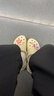 卡骆驰（CROCS）经典云朵洞洞鞋时尚百搭女鞋花园鞋沙滩鞋|206750 骨白色-2Y2(含智必星) 38 (240mm) 实拍图