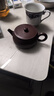 束氏宜兴原矿紫泥手工紫砂壶紫泥手工制作井栏紫砂茶具泡茶壶礼盒名家 实拍图
