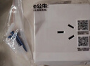 公牛（BULL）明装开关插座面板 超薄大板明盒无需底盒走明线 G59系列 象牙白 16A三孔(空调热水器) 实拍图