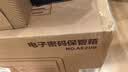 得力（deli）保险柜 家用电子密码保险箱办公财务专用小型文件柜入墙入柜保密柜可固定安装 20cm曜黑 实拍图