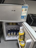 奥克斯小冰箱家用小型迷你冷藏冷冻两用出租房宿舍用节能省电寝室办公室电冰箱 【净化去味】126银色【高效保鲜 铜管速冷】22L 实拍图