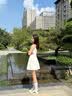 CAMILA KSENIA阿甘鞋女士2026年新款秋季百搭板鞋厚底网面鞋运动鞋透气小白鞋子 藏蓝色 37 实拍图