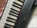 雅马哈电钢琴P128B 家用88键重锤数码电子钢琴初学考级成人便携电钢琴 P128主机+单踏+官方标配 实拍图