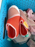 卡特兔童鞋婴儿学步鞋秋季儿童凉鞋软底网面宝宝鞋男女童幼儿园室内鞋 橙粉白 27 内长16.5cm  脚长15.6-16.2 实拍图