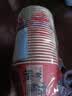优奥一次性碗500ml*25只高档本色纸碗红色乔迁结婚喜庆高档餐具用品 实拍图
