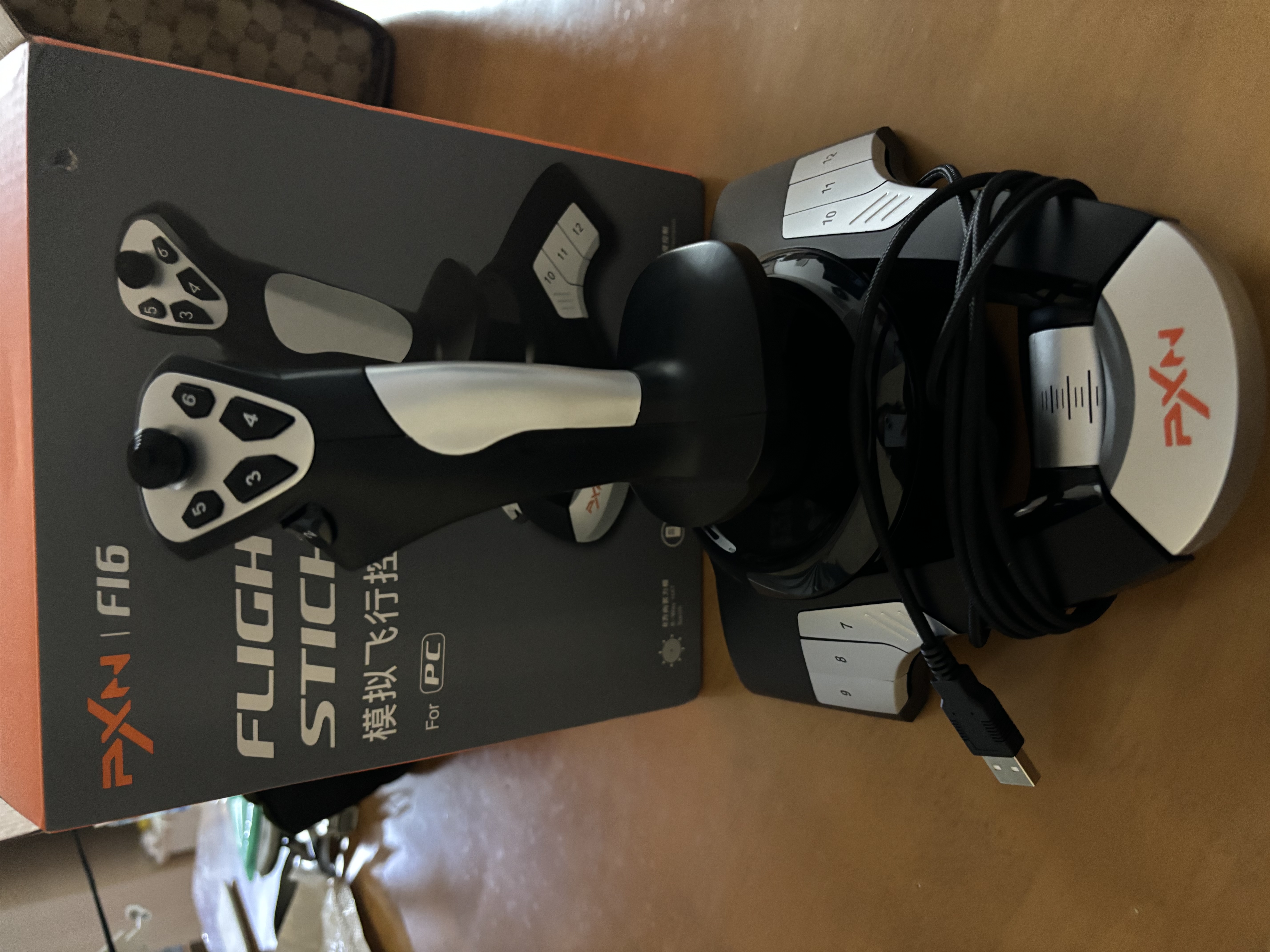 莱仕达F16 航空认证模拟飞行摇杆 PC电脑皇牌空战XPlane11模拟器 战争雷霆战机世界 微软模拟飞行 实拍图