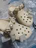 卡骆驰（CROCS）经典炫魅云朵洞洞鞋时尚百搭女鞋花园鞋沙滩鞋|213634 极白色-2MD 38 (240mm) 晒单实拍图