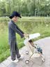 小虎子口袋推车轻便折叠婴儿推车儿童宝宝溜娃神器可登机推车T18卡其色 实拍图