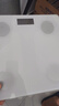 沐美 电子秤人体称重智能精准电子称健康秤体重计体重秤体脂称减肥专用充电健身款 USB充电体重秤（白色款不支持蓝牙） 实拍图