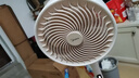 美的（Midea）【变频轻音】空气循环扇家用语音遥控电风扇 一级能效轻音落地扇 卧室桌面大风力小风扇 GDJ24SHG 实拍图