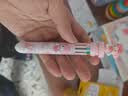 咔巴熊十二色圆珠笔单支装 可爱创意按压式小学生用标记号做笔记专用 妮妮魔法 实拍图