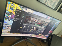 AOC 27英寸 2K高清 180Hz HDR10 快速液晶1ms 广色域 旋转升降  曲面电竞电脑显示器 CQ27G2X 实拍图