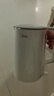 美的（Midea）电水壶热水壶电热水壶304食品级不锈钢无缝内胆双层防烫1.7L大容量1800W智能断电泡茶SHJ1721 实拍图