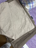 无印良品a类全棉床上四件套纯棉家用裸睡高级感床笠款床单被套宿舍三件套4 暗香疏影-浅咖【全棉新疆棉 裸睡无忧】 1.8m四件套 床单款 -被套200*230cm 实拍图
