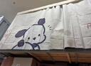 南极人（Nanjiren）强遮光学生宿舍床帘上下铺通用寝室窗帘宿舍蚊帐单人床遮光帘子 COLL狗【强遮光 上下通用】 1.2m高【2片】围3面 实拍图