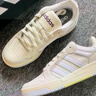 adidas ENTRAP美式校园风运动少年感复古篮球风板鞋男女阿迪达斯 米白色/灰色   42.5 实拍图