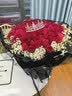 来一客鲜花速递99朵红玫瑰花束生日礼物表白送女友全国同城配送 99朵红玫瑰女神款 实拍图